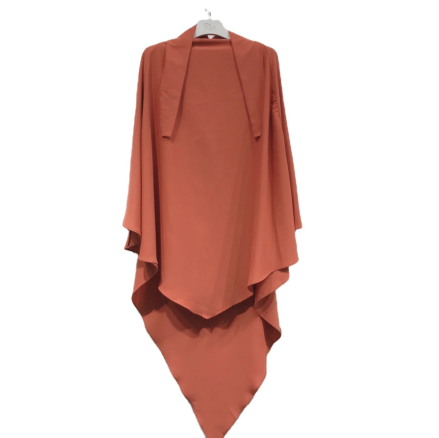 

2021 new design Manufacturer Well Made muslim clothing overhead with tie back khimar hijab jilbab khimar