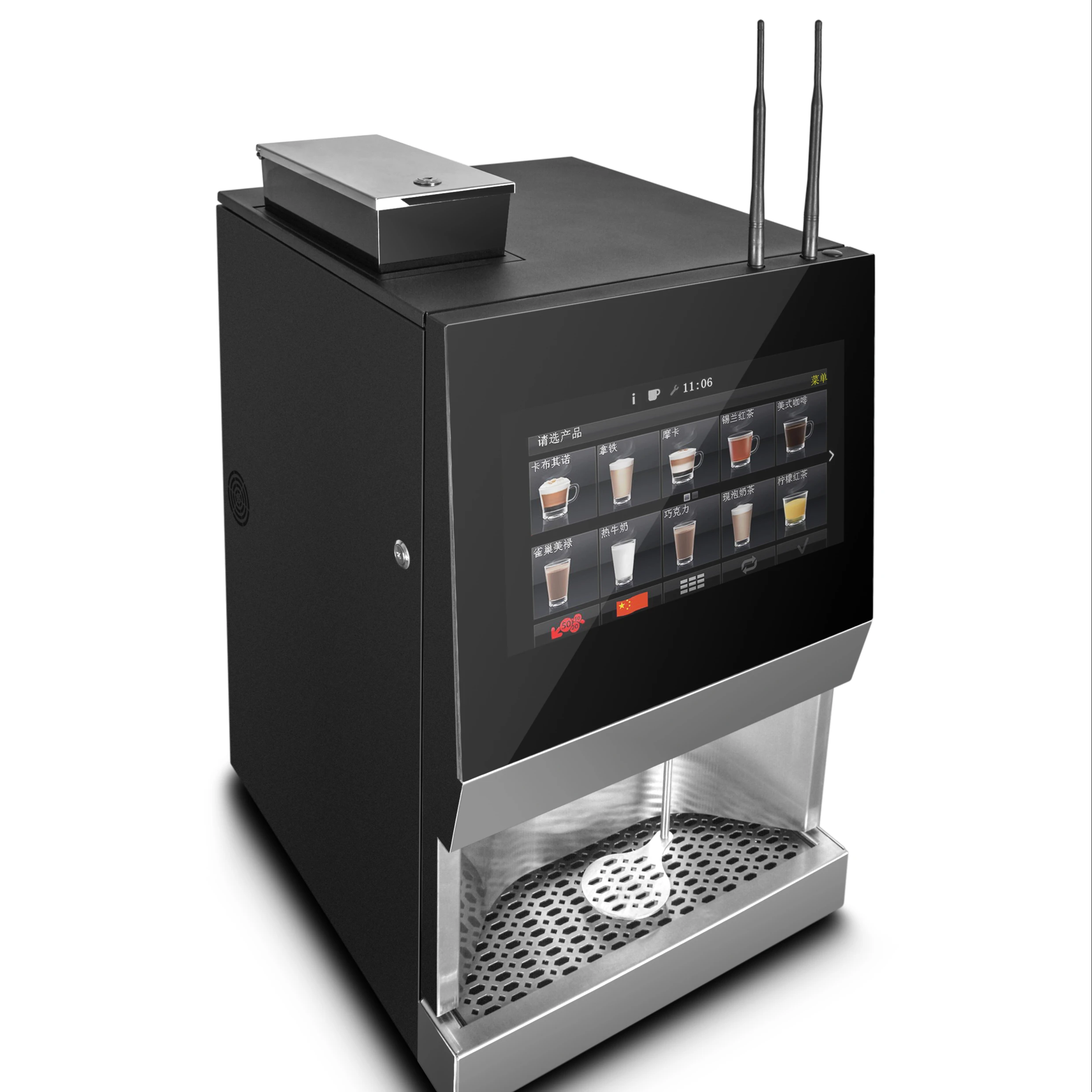 
Brand new high quality auto coffee machine with fresh milk module 