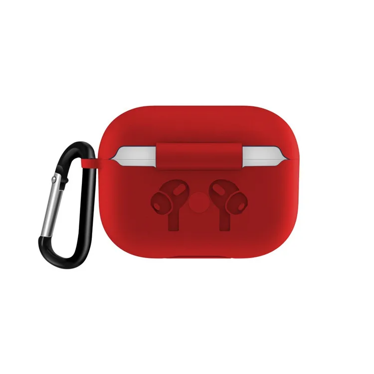 

Charging Case For AirPods Pro Wireless Silicone Protective Skin Cover with Ring Holder Waterproof