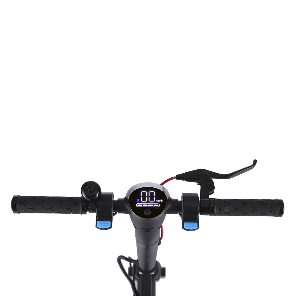 

Chinese electric scooter in US and EU warehouse 2 wheel with electric brake and disc brake off road electric scooter, Black
