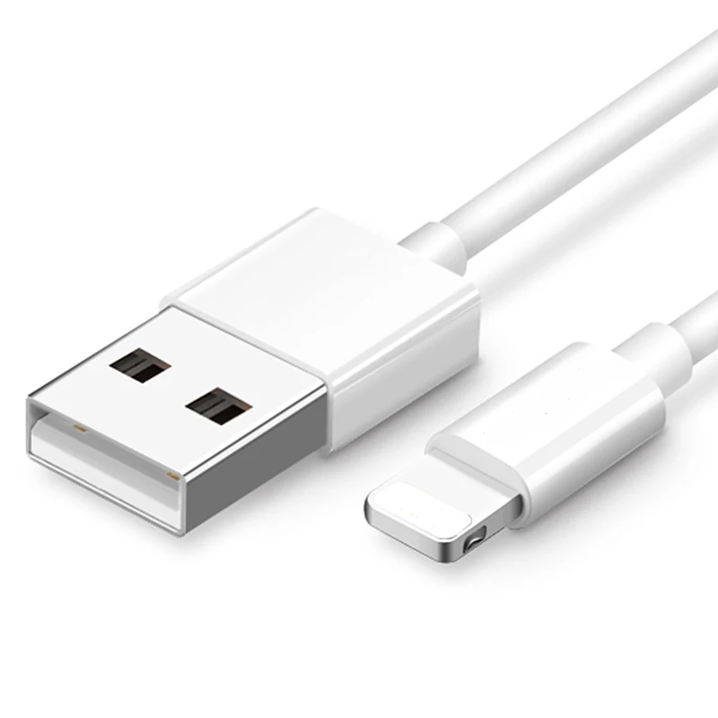 

GUSGU USB Charger Cable Data Cord for iPhone Original USB Travelling Fast Charging Phone Data Cable Wire