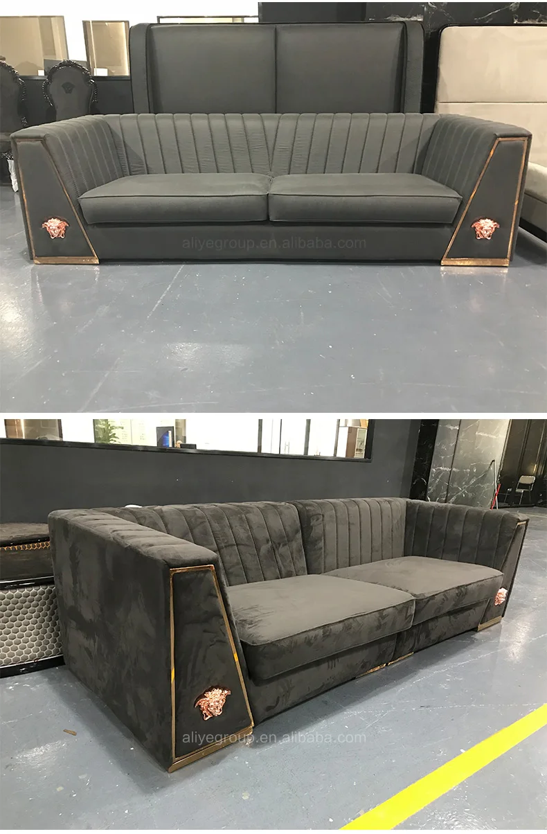 Luxury Homey High End Design Italy Brand Sitting Room Sofa Furniture