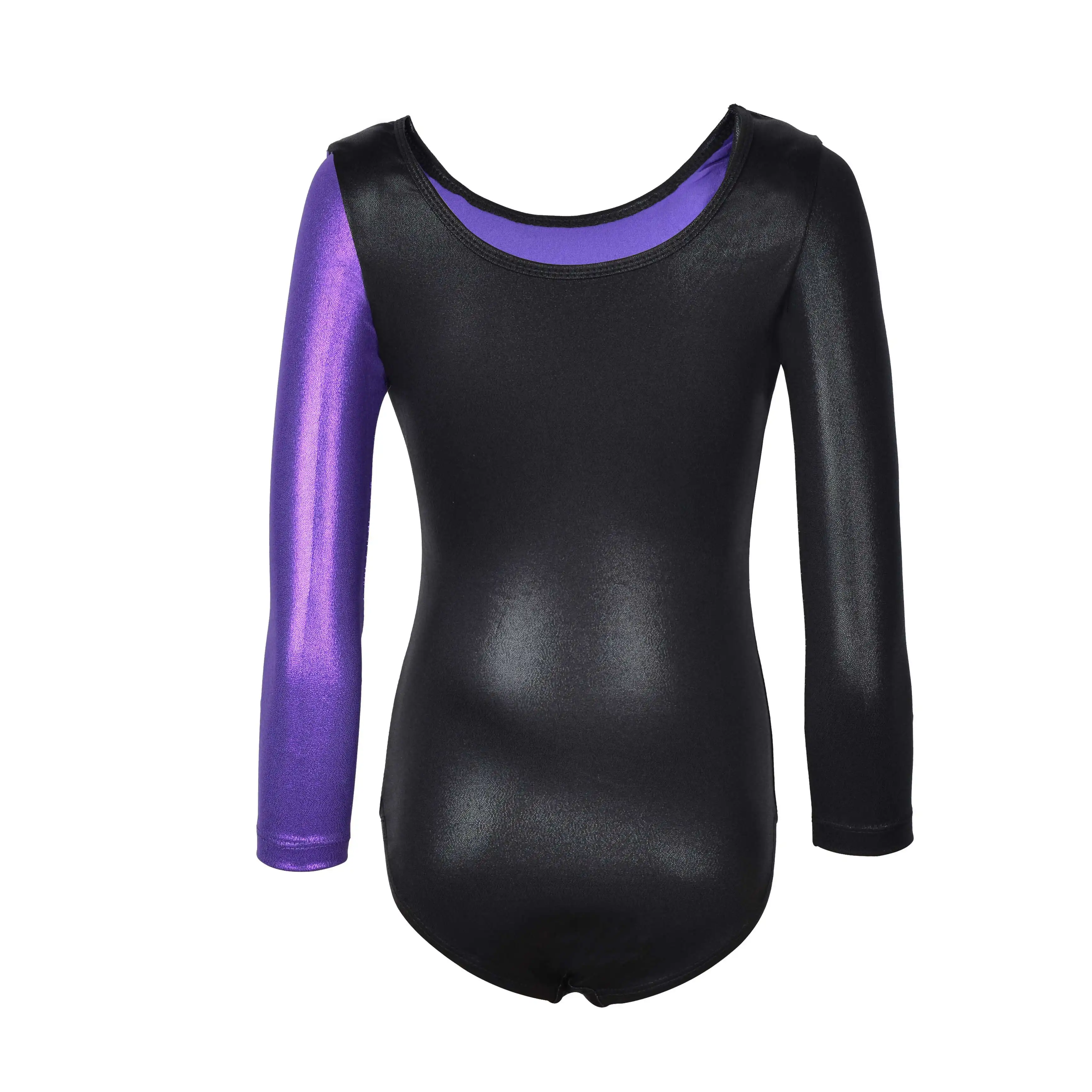 2019 Team Dance Kids Rhythmic Gym Leotards Girls Long Sleeve Gymnastics