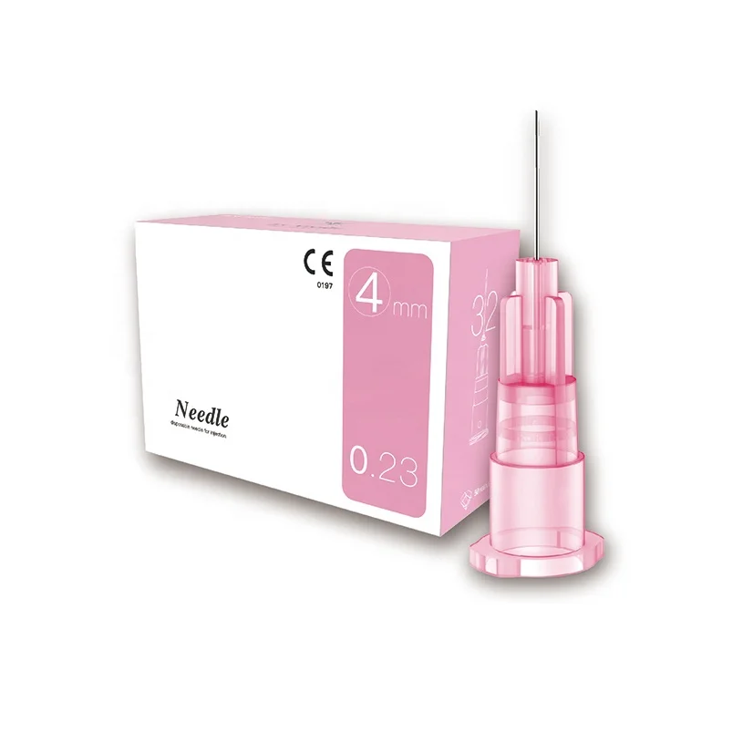 
Superine Micro Disposable Hypodermic Mesotherapy 32G 33G 34G Needle 4mm 6mm Medical Beauty Injection Canula Needle Needling 