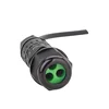 Round Led Strip Military IP68 Power Nylon Cable M25 Screw Type Wire Quick Waterproof Circular Connectors