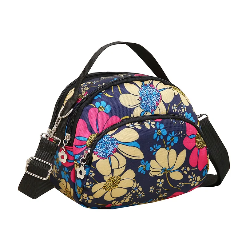

2021 new printed fashion Mini popular canvas mother bag for Single Shoulder Messenger, Multi colors