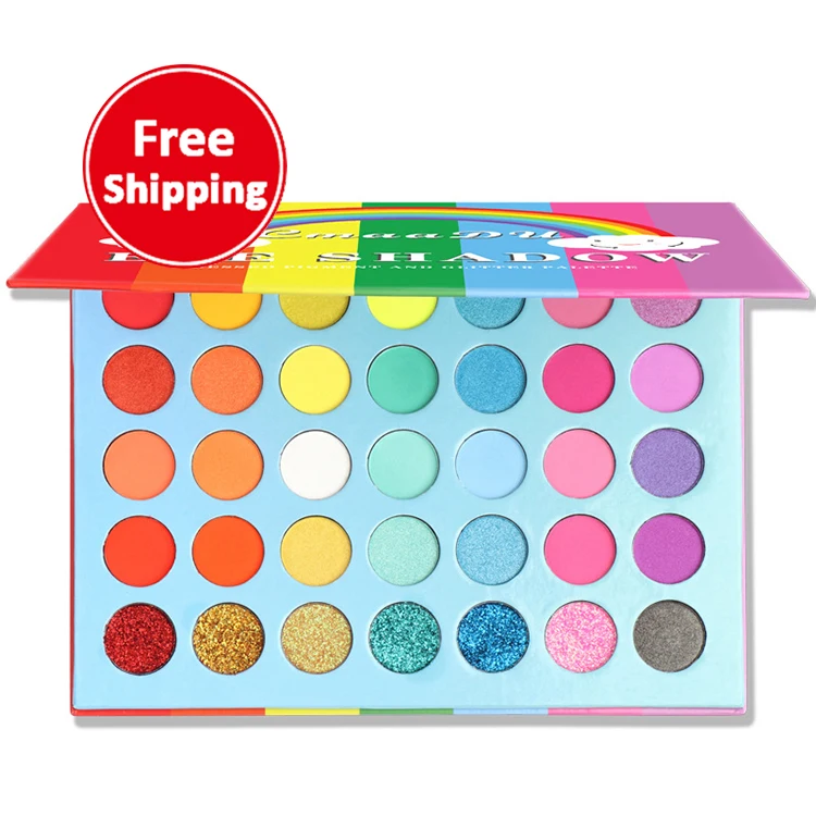 

Wholesale Custom Cosmetics 39 Colors Makeup Custom Eye Shadow Pallet High Pigment Creamy Private Label Eyeshadow Palett