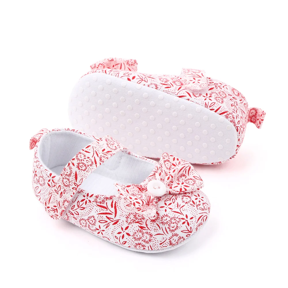 

Beautiful fancy baby shoes girls floral newbron shoes in bulk, 3 colors