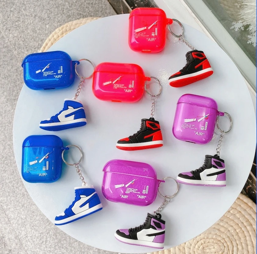

Silicone Cleanable Tpu For Designers Airpods Case Protective Keychain Waterproof Oem For Airpods Case, 12