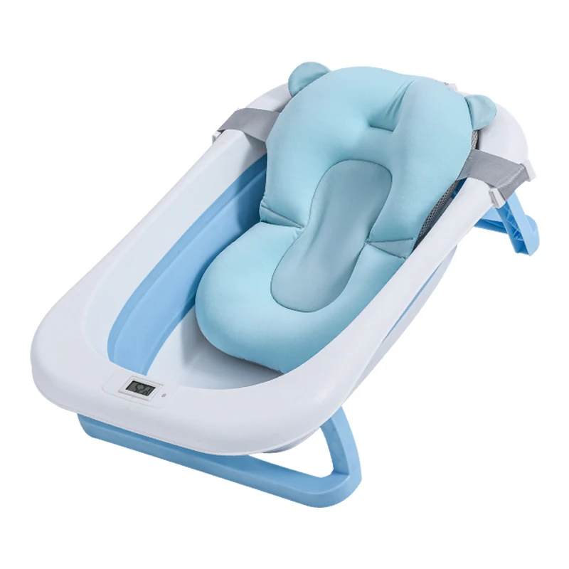 

Eco Friendly Portable Plastic Child Folding freestanding bathtub baby bath tub, 3 colors and customised color