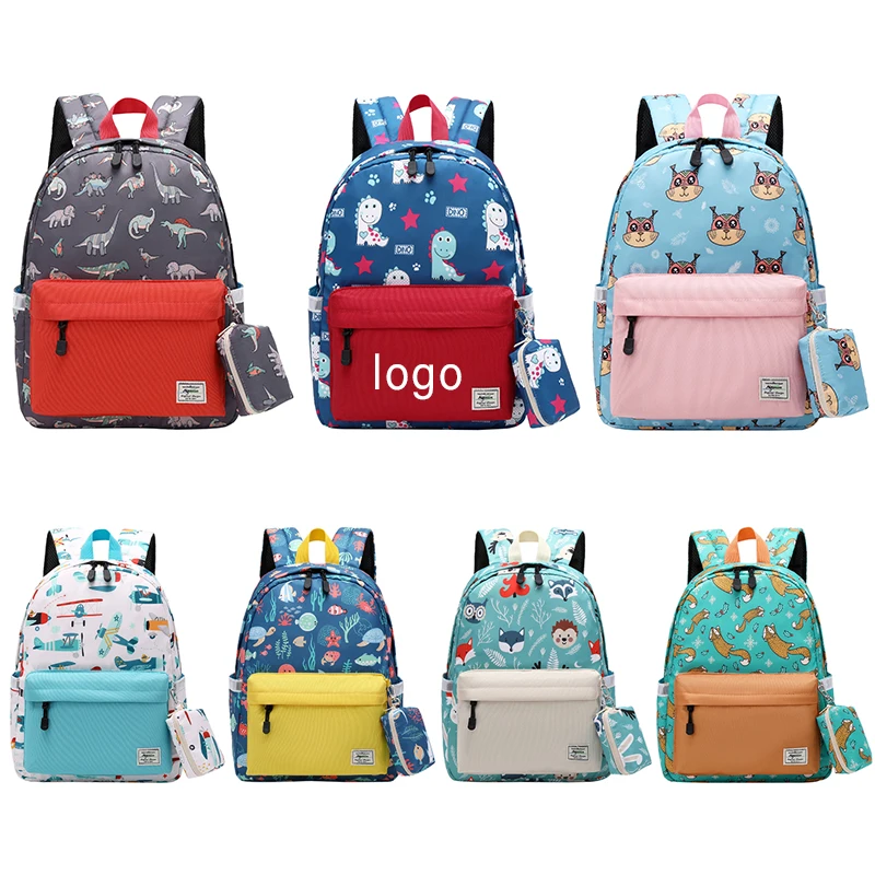 

Wholesale Customized animal cartoon kids primary school backpack children cute schoolbags bag for teens