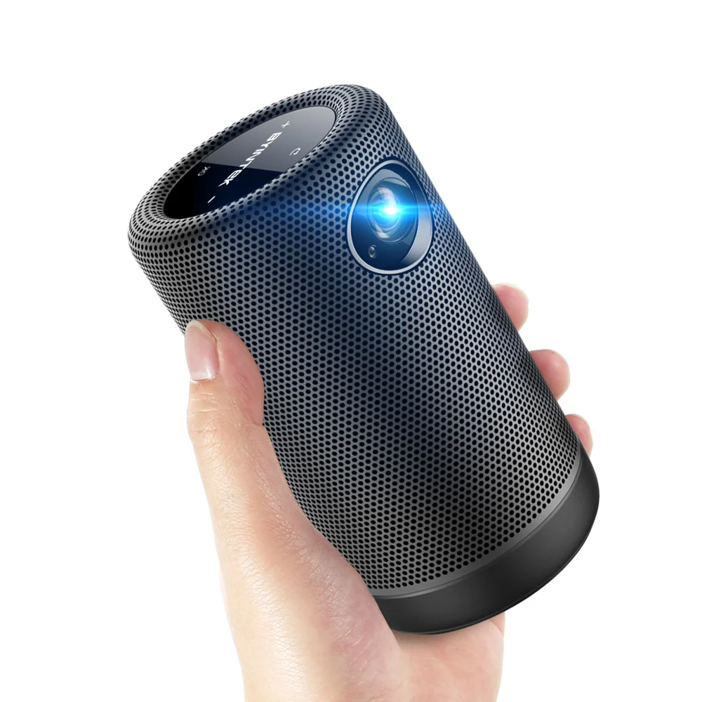 

BYINTEK P30 Mini Portable Smart Phone Projector Mini Android Proyector, lASer Mobile DLP Projector, 4K Mini 3D Projector