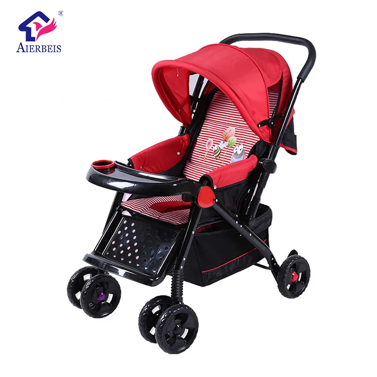 

High Quality Light weight Folding Travel Baby Stroller with plate, Black, gray, blue, camo blue, camo pink, beige, pink