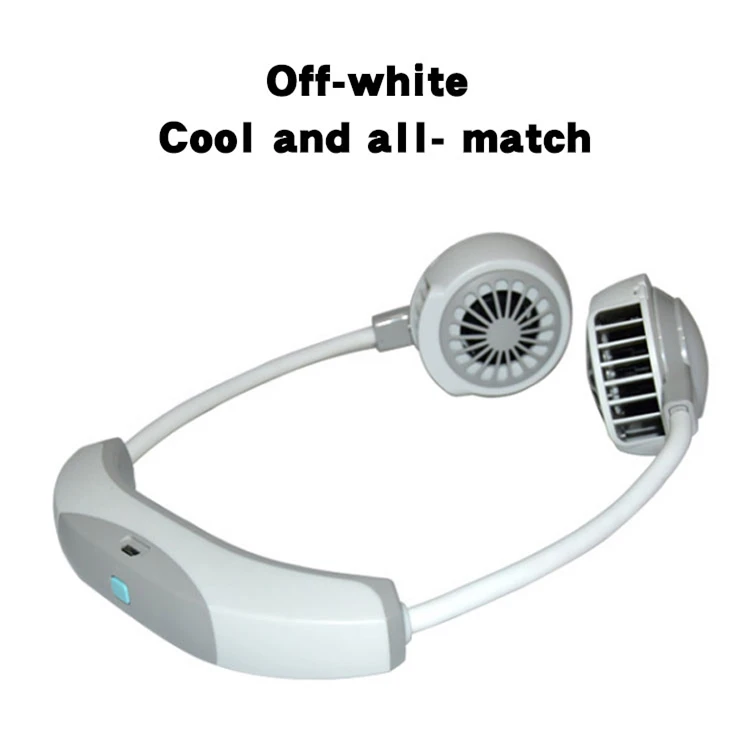 
2020 Most Popular Outdoor Sport Bladeless Led Small Mini Hanging Neck Fan 