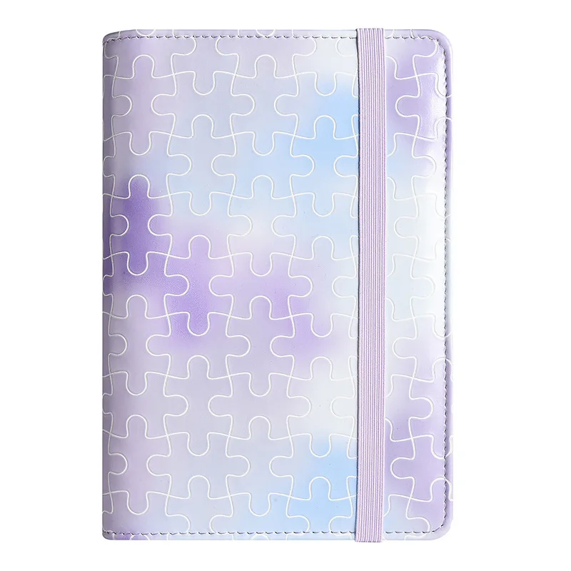 

Gradient strap Loose Leaf Envelope Organizer Budget Binder With Zipper Bags Luxury Budget Binder