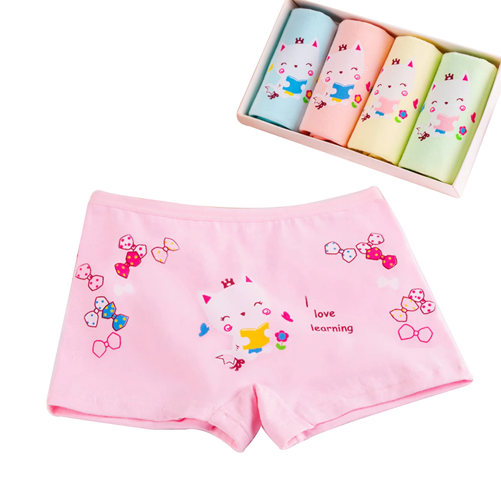 

Real Orange Color Green Color Fuchsia Color Girls Underwear girls preteen underwear