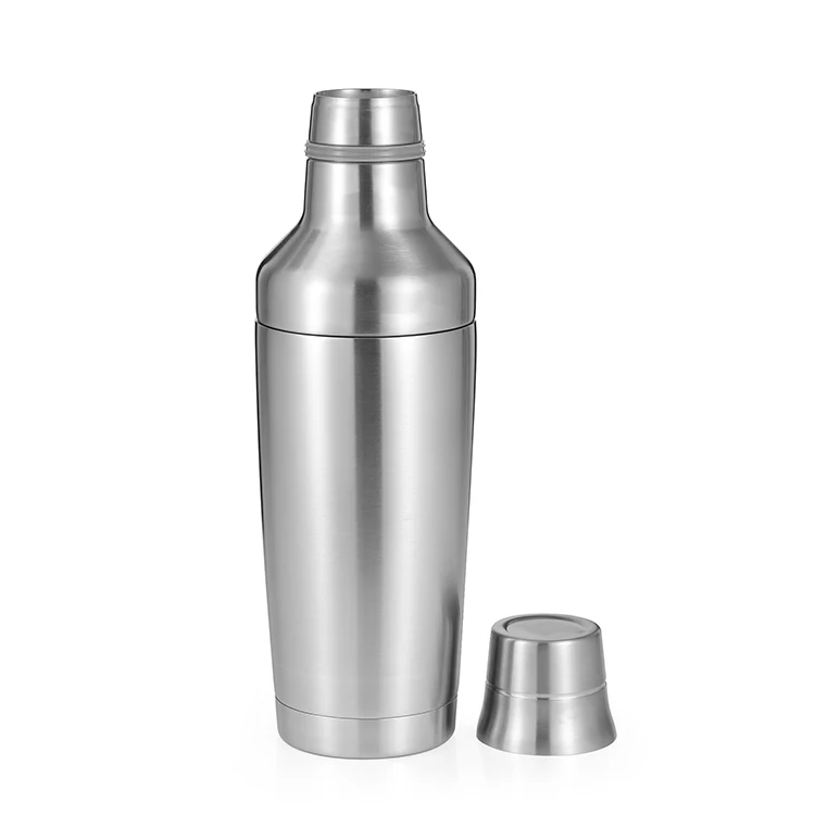 

Everich hot sale 304 Stainless Steel Cocktail Shaker set spirit bottle customized log cocktail shaker set, Customized color