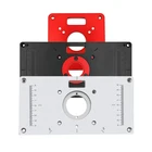 Aluminum router table Insert plate for woodworking benches trimmer