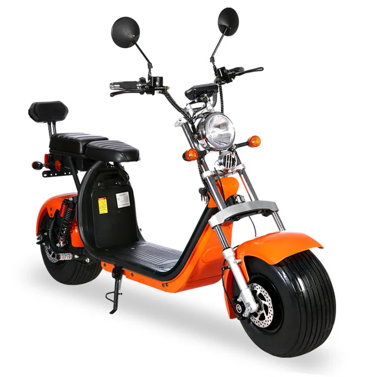 

Factory Wholesale Powerful Foldable Motorcycle Fat Tire Popular Double Seat High Speed City Scooter Electric Adult