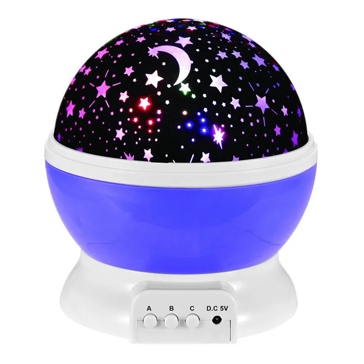 Hot New Baby Kids Room Decor Starry Projector Lamp LED Star Sky Stars Night Lights Cosmos Star Master Projector Lamp