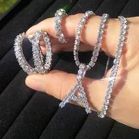 

diamond necklace chain pendant initial choker