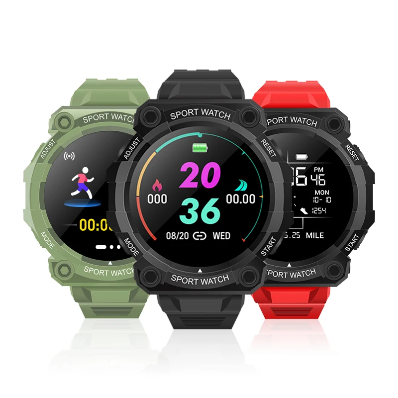 

Dropshipping FD68 Smartwatch Fitness Tracker Color Screen Smart watch 1.44 Inch Heart Rate Monitor Fitness Band Watches FD68S