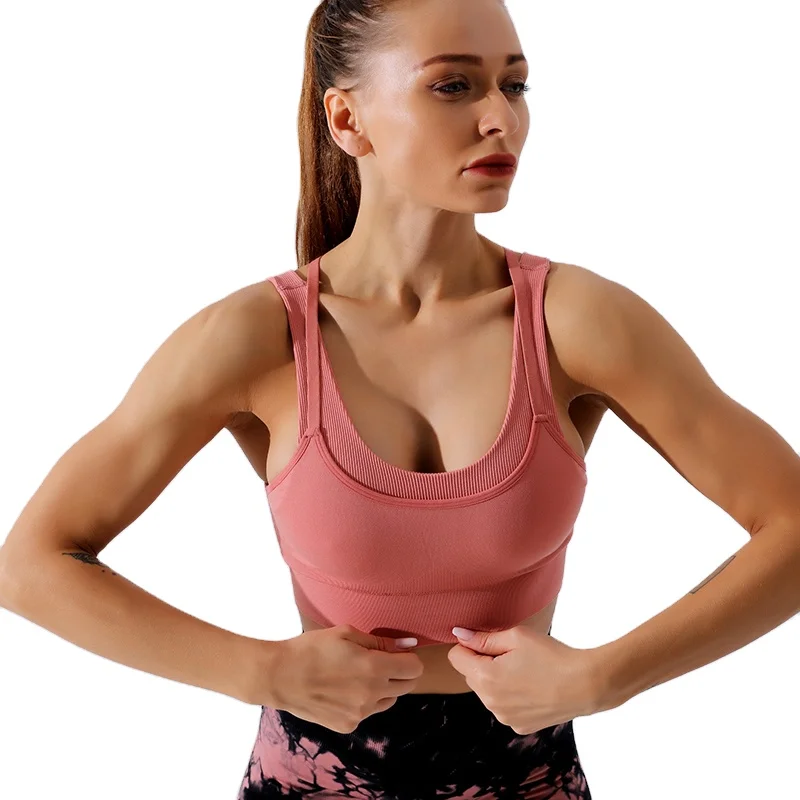

INyoga 5 Color High Strength Shock Proof Underwear Fitness Women Yoga Vest Activity Bra