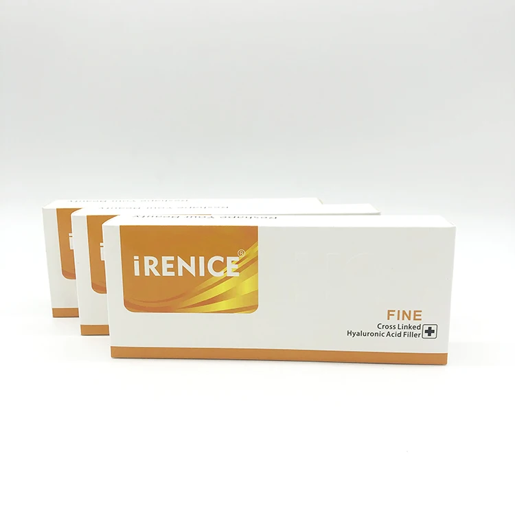 

2019 hyaluronic acid iRenice 2ml dermal filler remove wrinkles, Transparent