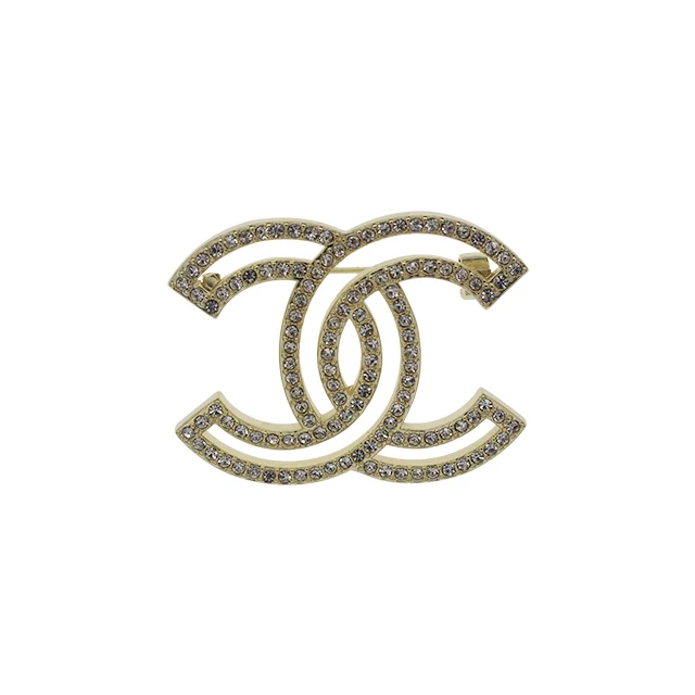 

Fashion Jewelry Golden Zircon Circle Brooch for Women Accessory