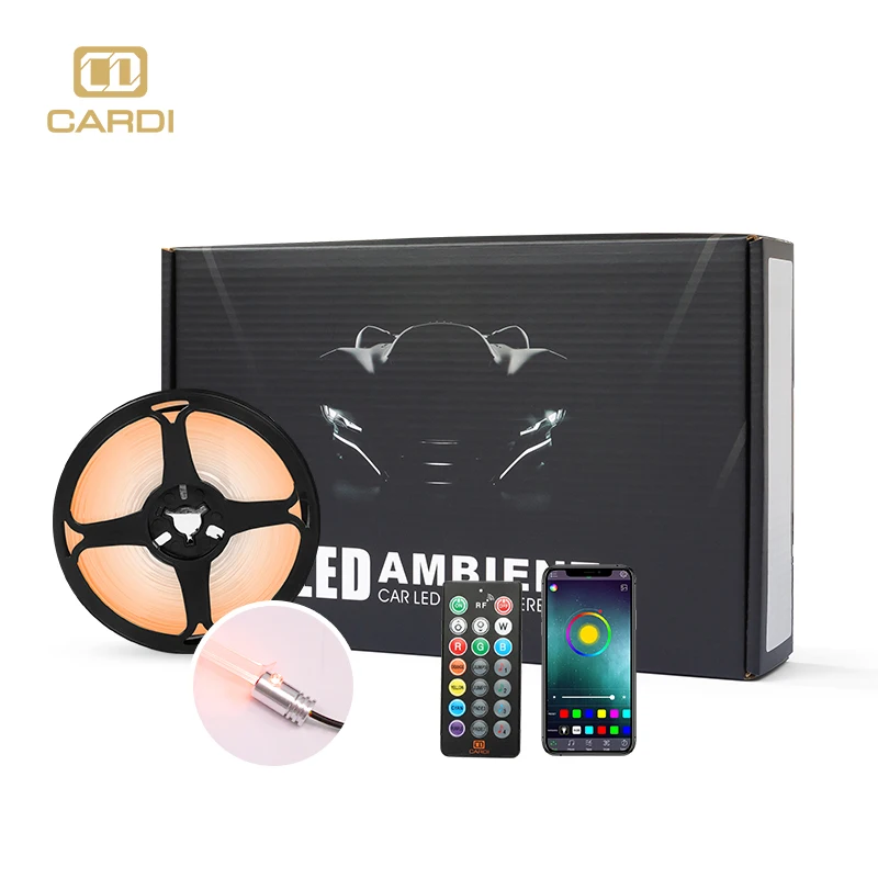 

"CARDI" 10 in 1 Symphony Ambient Light Car Interior Led Fiber Optic Strips Symphony Ambient Light