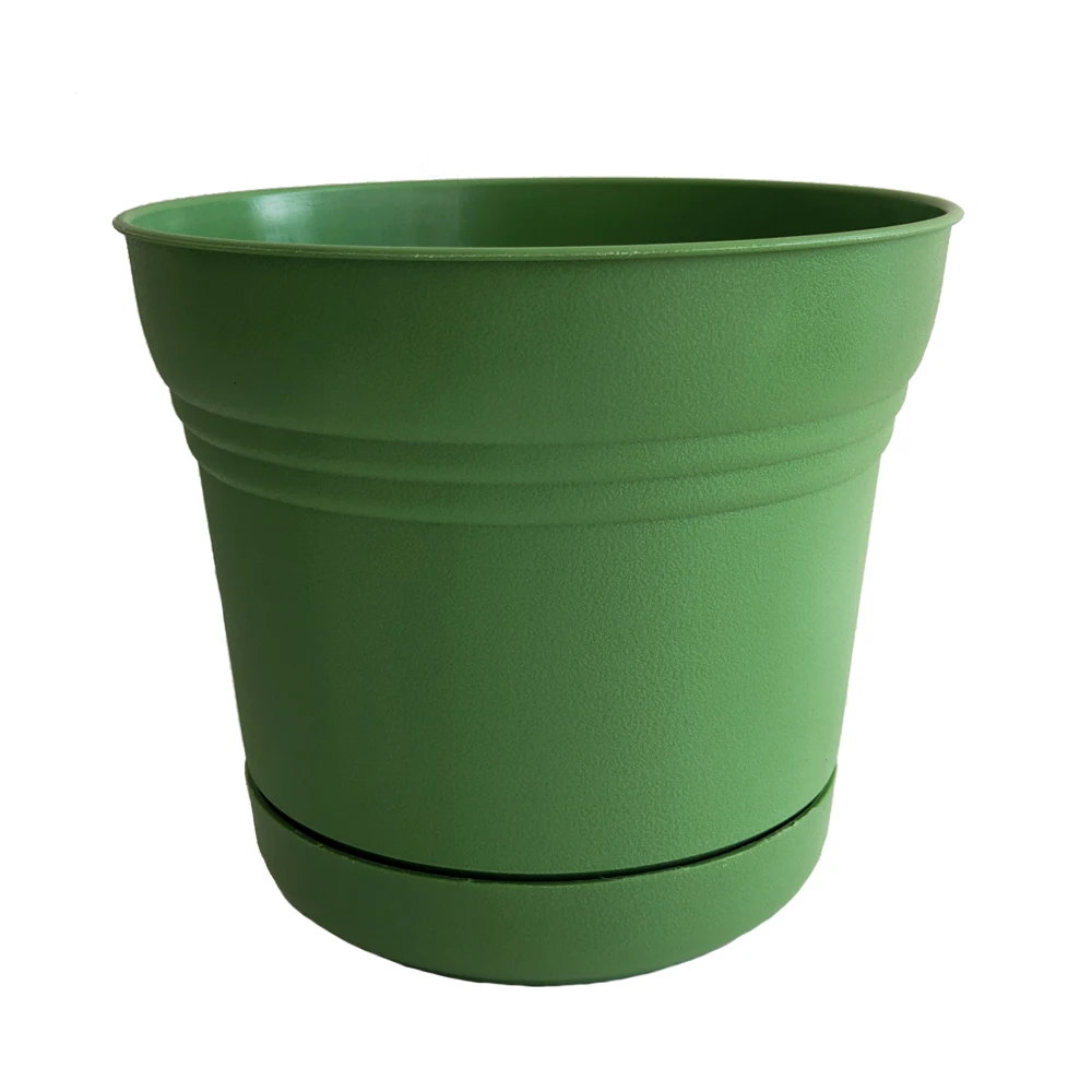 

Outdoor High Quality Round Shape Garden Colorful Plastic Flower Plant Pots, Customized color