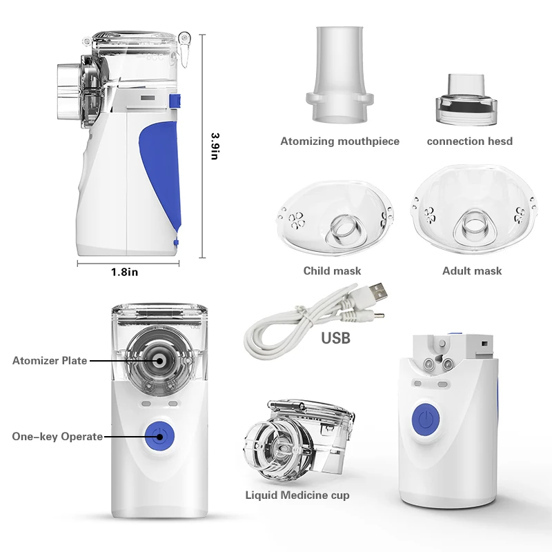 portable mesh nebulizer