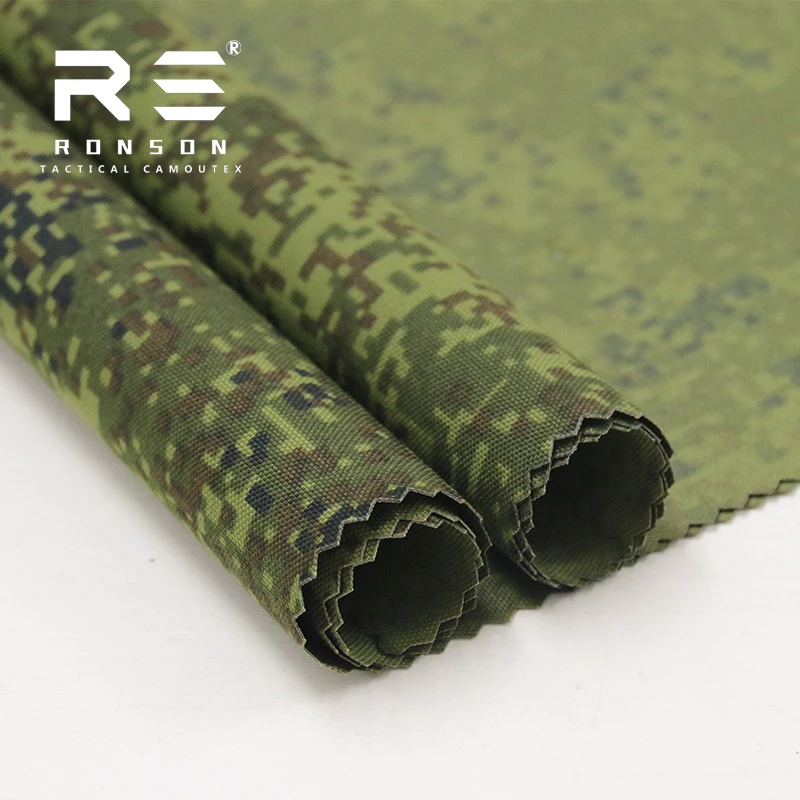 

500D nylon EMR PU coated nylon cordura 500 oxford fabric russian camouflage fabric