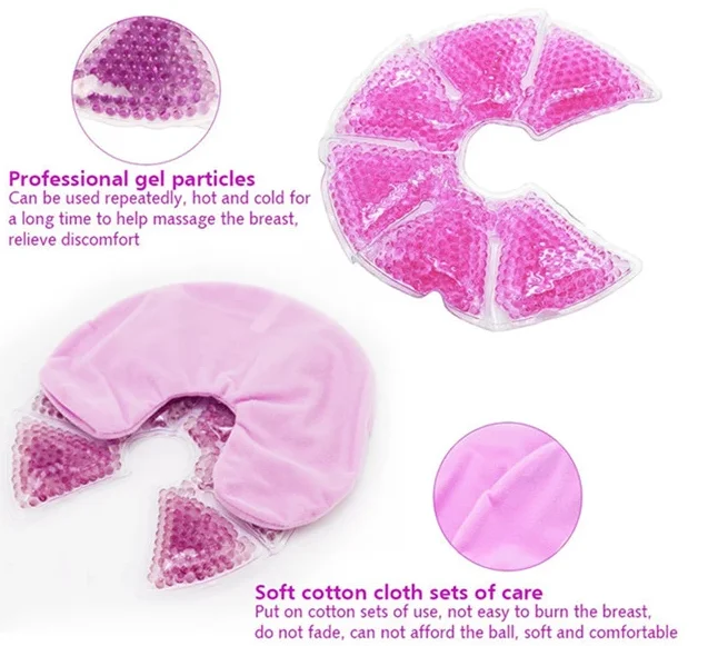 Hot Cold Breast Therapy Pack / Nursing Cool Gel Pad / Breastfeeding