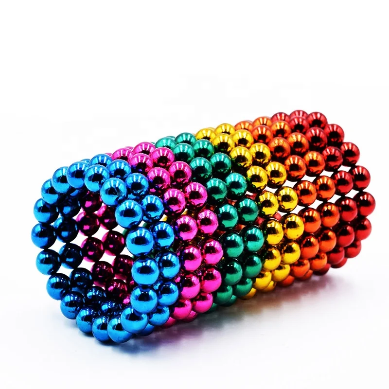 Colorful 5mm Magnetic Balls 216 Pcs For Kids - Buy 5mm Magnetic Balls ...