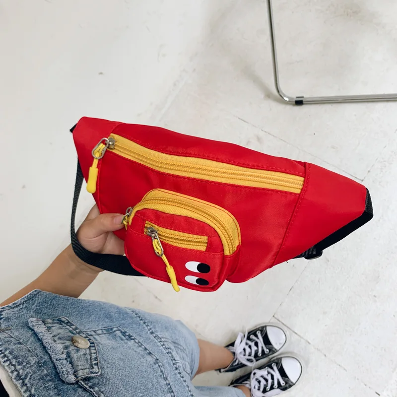 

Custom Logo Kids Girls Cute Cartoon Designer Fashion Fanny Pack Cross Body Waist Belt Bag For Children, As pictures/customized