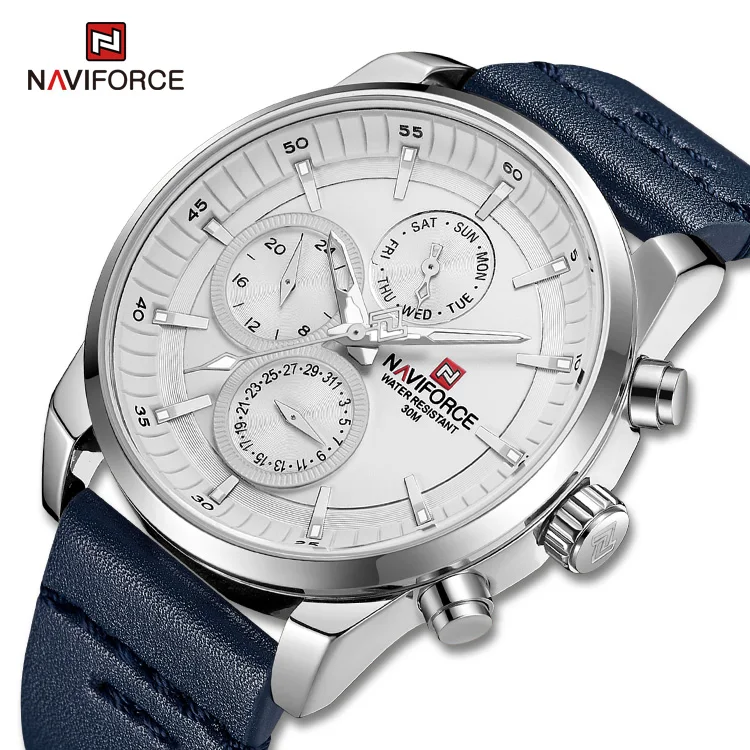 

Naviforce 9148 swbe high quality navi force wrist watch relojes hombre Japan Quartz Movement men watches waterproof
