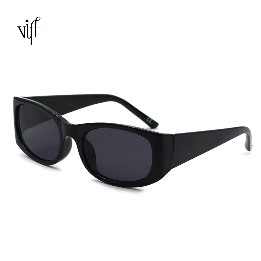 

VIFF 2021 Wholesale Custom Logo Eyewear Trendy Retro Frame Sun Glasses Women Shades Sunglasses