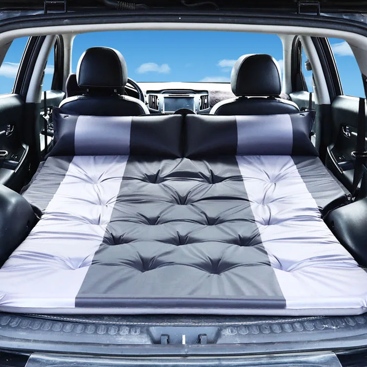 
Outdoor camping vehicle inflatable bed rear mattress off-road SUV trunk travel air mat automatic inflatable car bed 