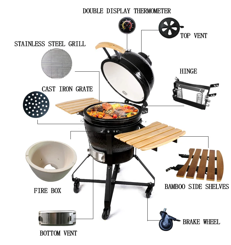 China Ceramic Kamado Grill Family Dollar Grills Grille Bbq Buy Family