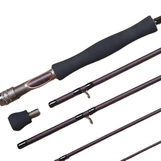 

Wholesale nano resin carbon IM12 nymph fly fishing rod, Olive green