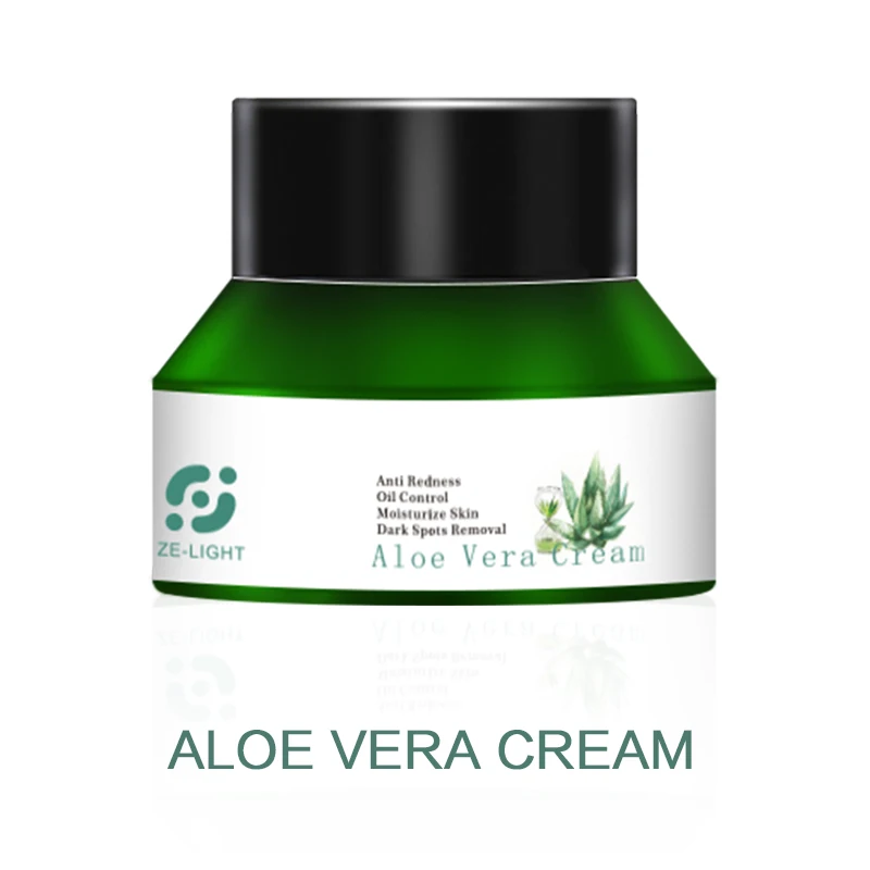 

Wholesale Private Label Natural Repairing Skin Moisturizer Aloe Vera Gel Acne Treatment Face Cream