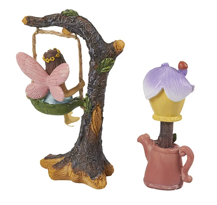 Polyresin/decorative Resin Fairy Figurine Four Elements Celestial Moon