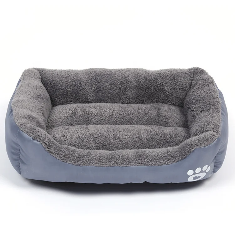 

Wangyu Pet Beds Accessories Handmade Candy Color Waterproof Cushion Couch Reversible Dog Bed, As picture