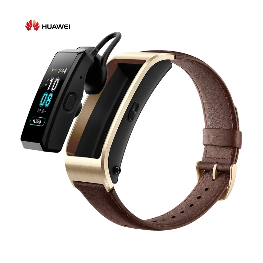 

New Disposable Huawei TalkBand B5 Headset Fitness Tracking Business Smart Bracelet for Android