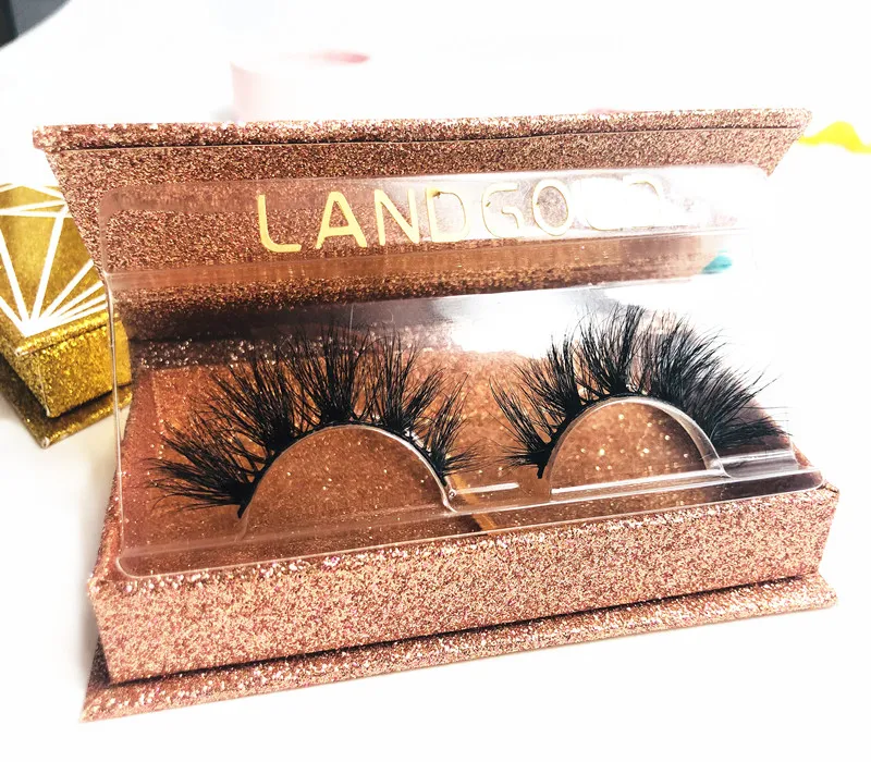 

wholesale 3d mink eyelashes full strip lashes 25mm thick long lashes