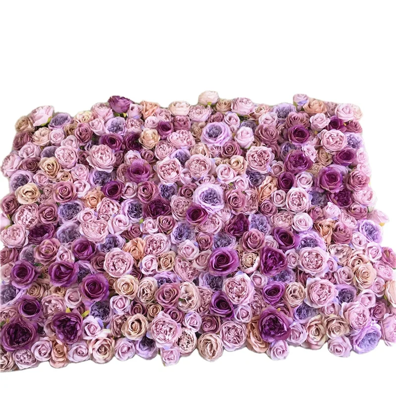 

SPR 2020 3D new wedding flower wall decoration wedding artificial rose flower wall backdrop events baby showing party decor