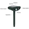 Waterproof Bird Drive Dog Infrared Light Flashing solar repeller and insect killer