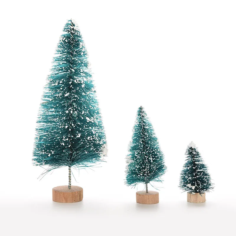 

1 Pcs Cute Christmas Tree A Small Pine Tree Placed In The Desktop Mini Christmas Decoration For Home Xmass