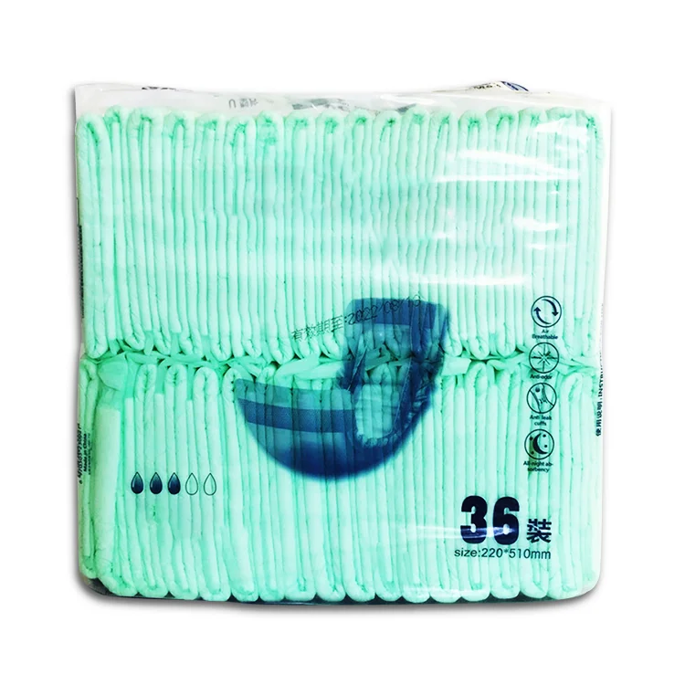 

Cheap adult diaper large size wholesale, Green